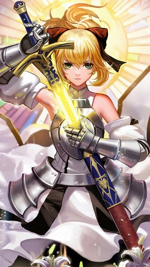 Saber from Fate/Grand Order 4K