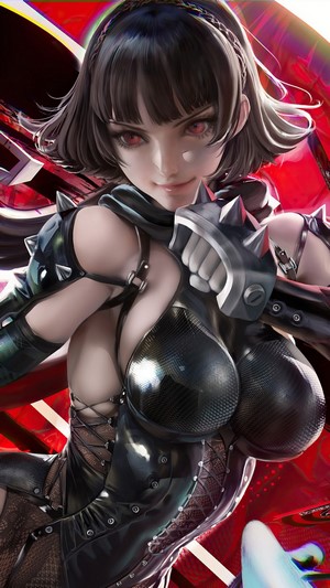 Makoto Niijima from Persona 5 4K