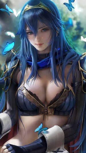 Lucina, Fire Emblem, Anime, Fantasy, Girl, 4k
