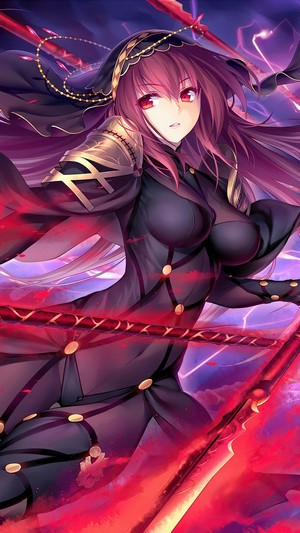 Scathach Lancer from Fate/Grand Order 4K