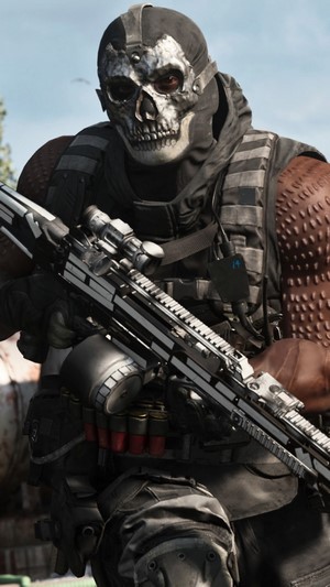 Ghost from Call of Duty: Modern Warfare 4K