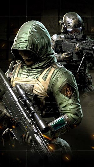 Call of Duty Mobile, Merc 5, Soldiers, 4k HD Phone Wallpaper | Rare Gallery