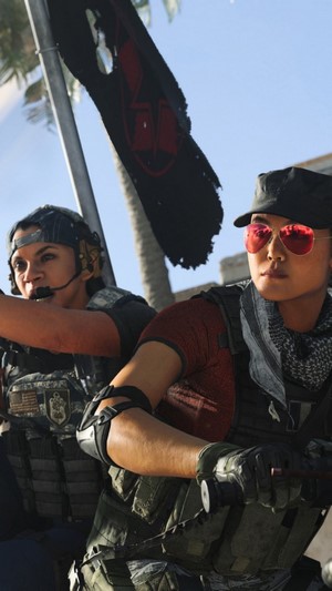 Female Soldiers from Call of Duty Modern Warfare 4K