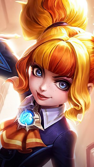 Lylia from Mobile Legends Star Student Skin 4K