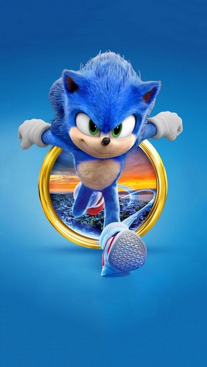 Sonic the Hedgehog from Sonic the Hedgehog Movie 4K