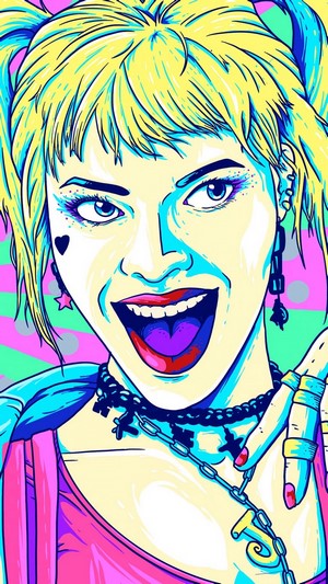 Harley Quinn from Birds of Prey Art 4K