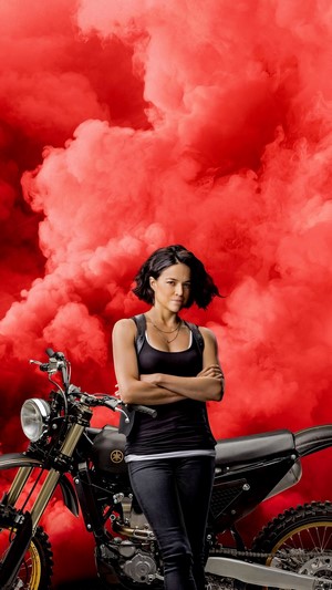 Fast and Furious 9, Letty Ortiz, Poster, Michelle Rodriguez, 4k
