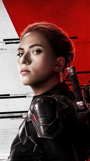 Black Widow from Marvel 4K