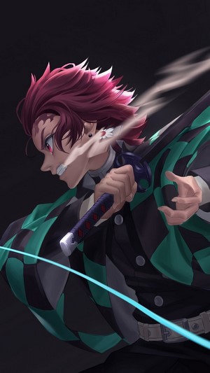 Tanjiro, Kimetsu no Yaiba, 4k