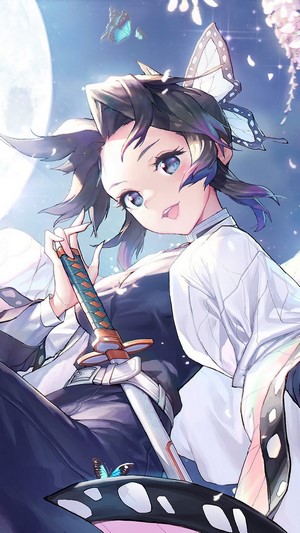 Shinobu Kocho, Kimetsu no Yaiba, 4k