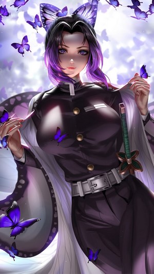 Shinobu Kocho, Kimetsu no Yaiba, 4k