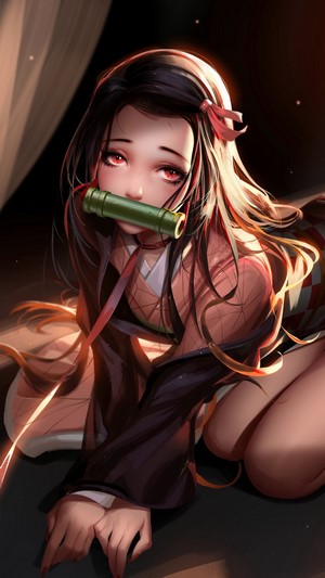 Nezuko Kamado, Kimetsu no Yaiba, 4k