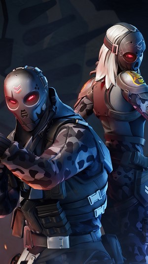 Metal Masq and Zadie from Fortnite 4K