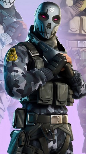 Fortnite Metal Mouth Skin 4K
