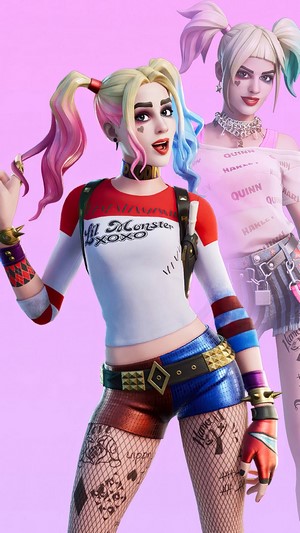 Harley Quinn, Fortnite, Skin, Outfit, 4k