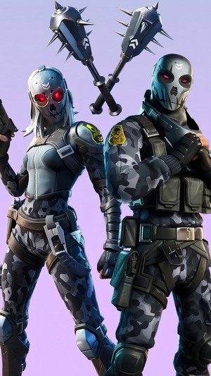 Metal Masq and Zadie from Fortnite 4K