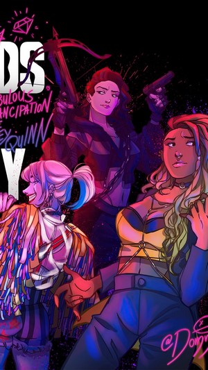 Birds of Prey Characters Art