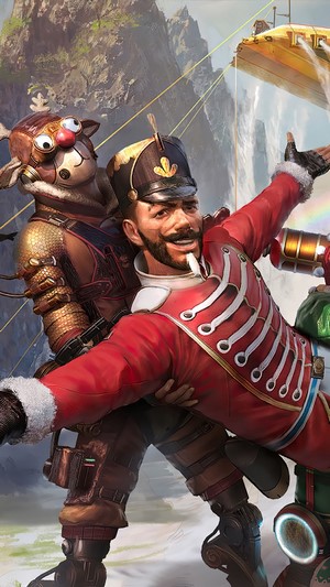 Apex Legends characters in holiday skins