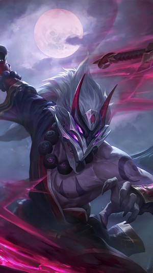 Blood Moon Master Yi Splash Art