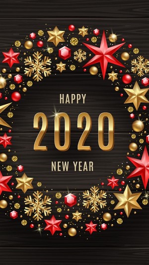 Happy 2020 New Year 4K