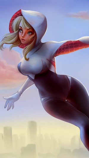 Spider-Gwen from Marvel 4K