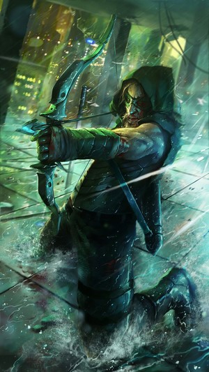 Green Arrow, DC, 4k