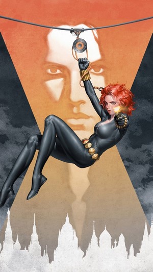 Black Widow from Marvel 4K