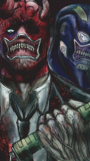 Shin and Noi from Dorohedoro 4K