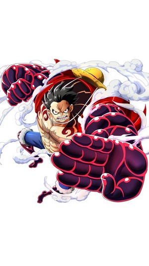 Luffy in Gear Fourth from One Piece