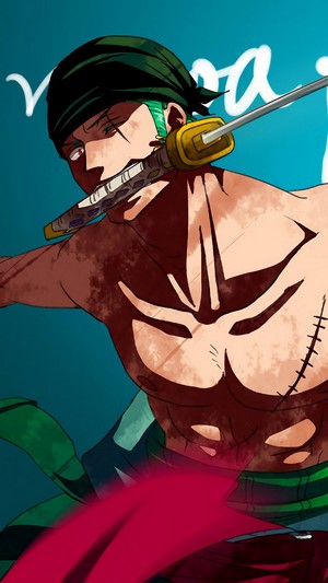 Roronoa Zoro, One Piece, 4k