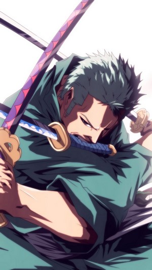 #323473 Roronoa Zoro, 3 Sword Style, Katana, One Piece, 4k - Rare ...