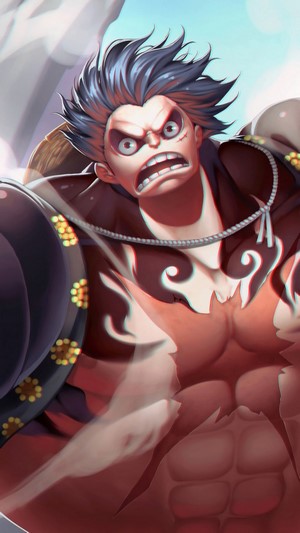 Luffy in Gear Fourth Boundman from One Piece 4K