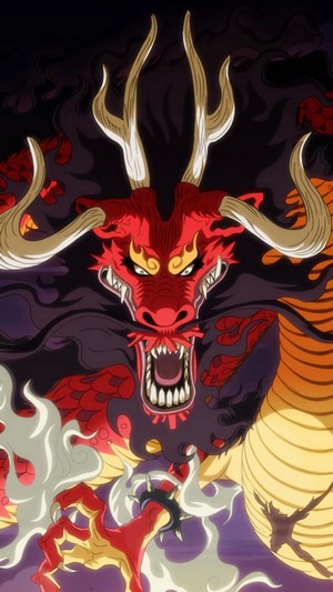 Kaido, Dragon, Form, One Piece, 4k HD Phone Wallpaper | Rare Gallery