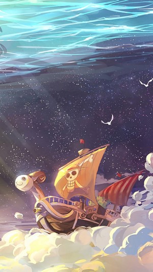 Going Merry, One Piece, 4k
