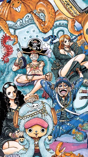 One Piece, Straw Hat Pirates, 4k