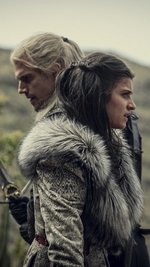 Geralt and Yennefer from The Witcher