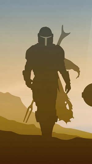 The Mandalorian Minimalist 4K