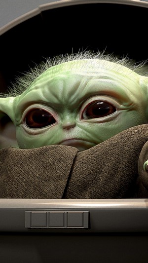 Baby Yoda from The Mandalorian 4K