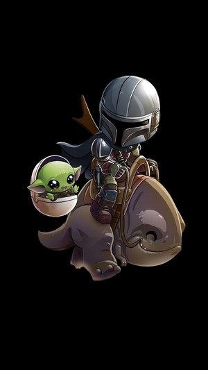 Baby Yoda Chibi Fan Art