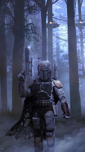 Han Solo, Boba Fett, Star Wars, 4k