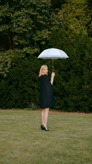 Wendy from Red Velvet with an umbrella