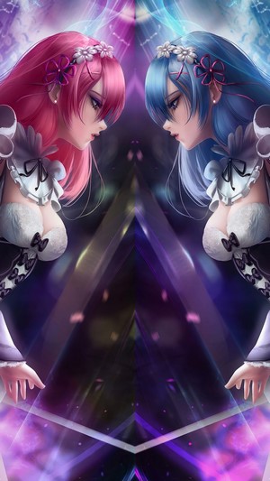 Ram, Rem, Anime, Girls, Re:Zero HD