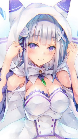 Emilia from Re:Zero in 4K