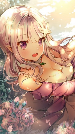 Emilia from Re:Zero in 4K