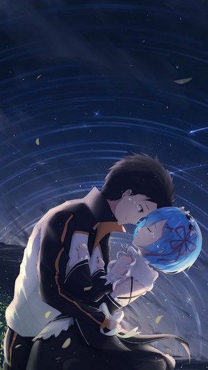 Rem, Subaru, Re:Zero, 4k