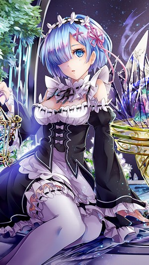 Rem, Ram, Anime, Maid, Girls, Re:Zero, 4k