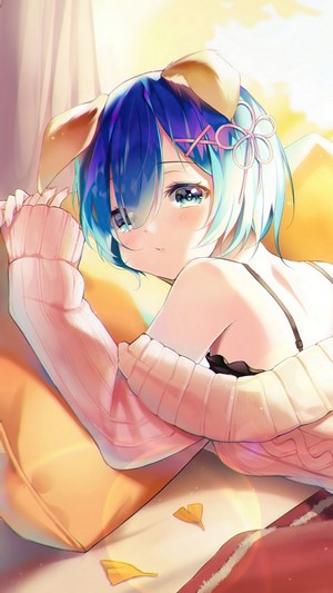 Rem, Anime, Girls, Re:Zero, 4k