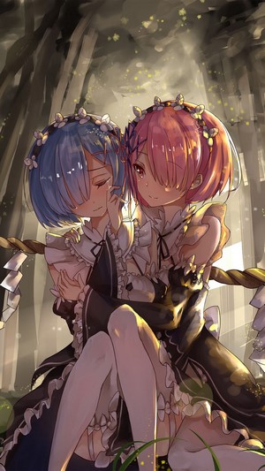 Rem and Ram from Re:Zero in 4K