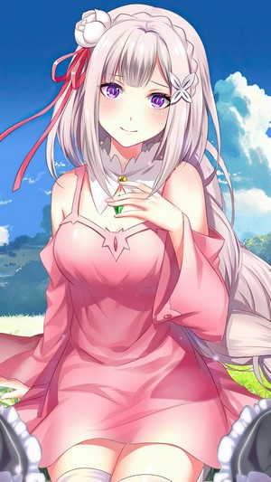 Re:Zero, Anime, Girls, Ram, Emilia, Rem, 4k