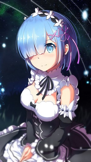 Rem from Re:Zero in 4K